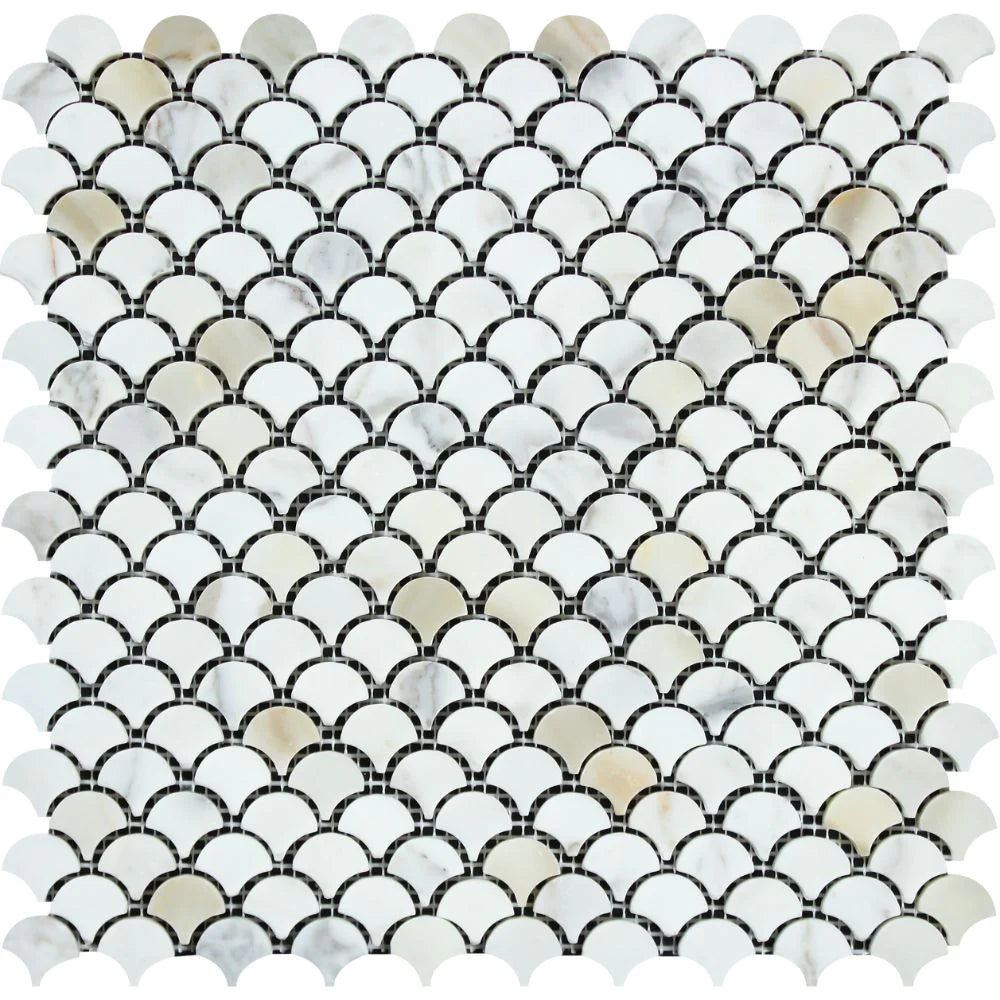 Fish Scale Backsplash Etsy Tiles.