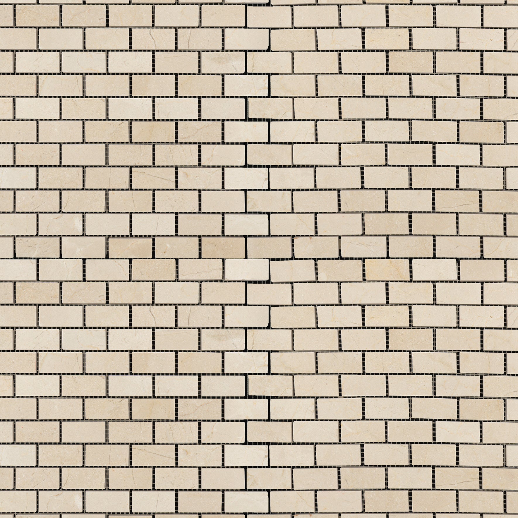 Crema Marfil Brick 1x2 Mosaic