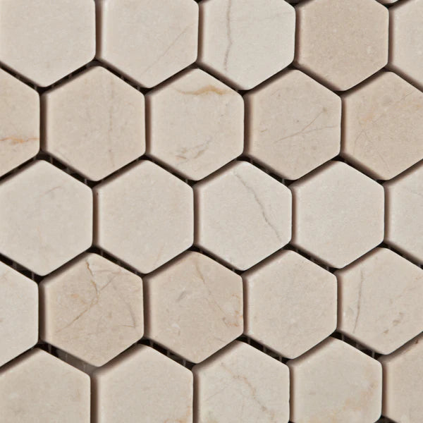 Crema Marfil Hexagon 1