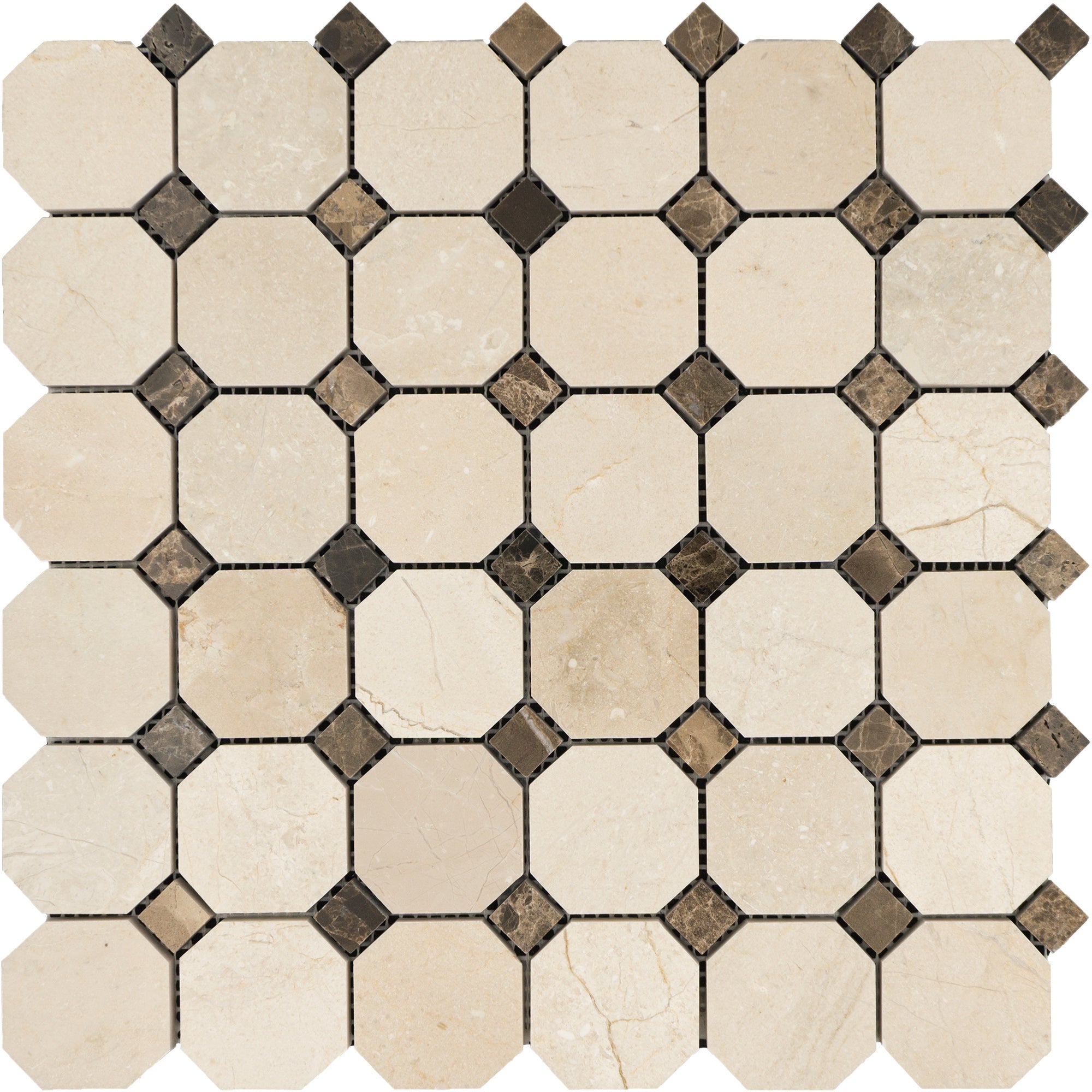 Honed Octagon Tiles.