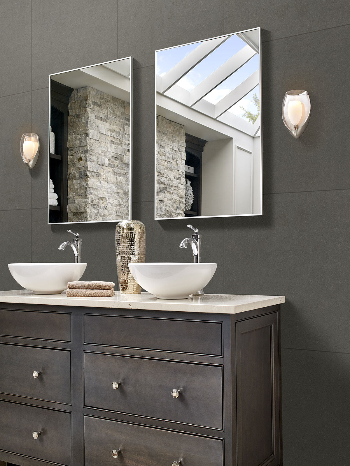 DIMENSIONS CONCRETE 2X2 MOSAIC Matte  - 2x2