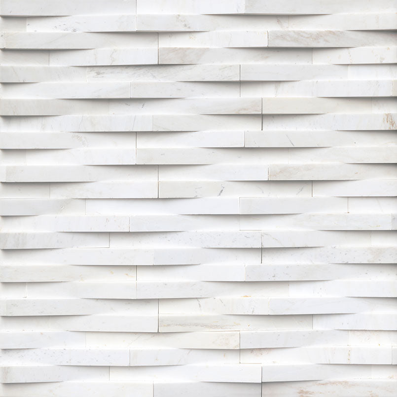 ROCKMOUNT Cosmic White 3D Wave Panel6x24