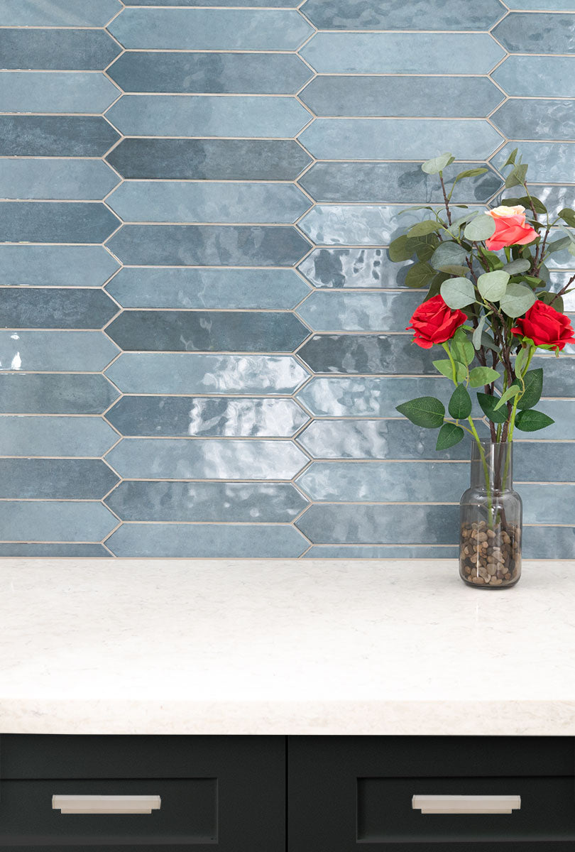 RENZO DENIM CERAMIC TILE 3X12 Glossy  - 3x12