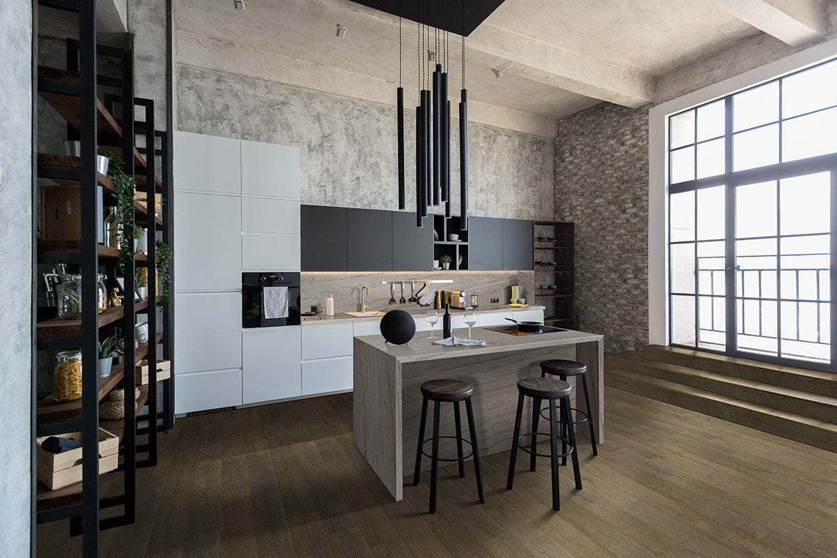 DOVERTON GRAY CLAY BRICK HERRINGBONE 2.25X7.5X0.5 NATURAL  - 2.25x10.75