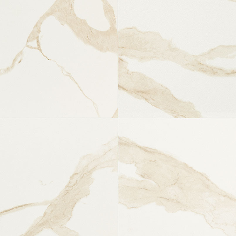 Eden Calacatta Tile Polished 24 x 24