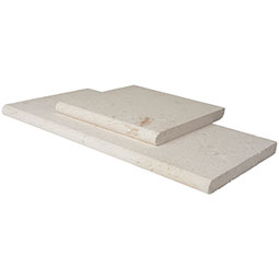 Mayra White 16x24x2" Honed- Eased Edges