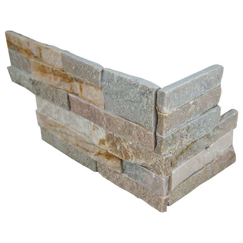 Rockmount Golden Honey Ledger Panel 6 x 18 Panel Corner