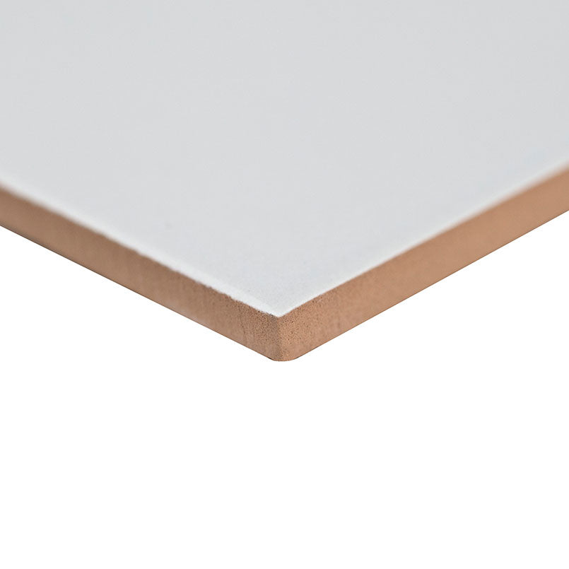 GRAY GLOSSY INVERTED BEVELED TILE Glossy  - 3x6