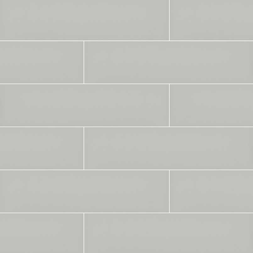 GRAY GLOSSY INVERTED BEVELED TILE Glossy  - 3x6