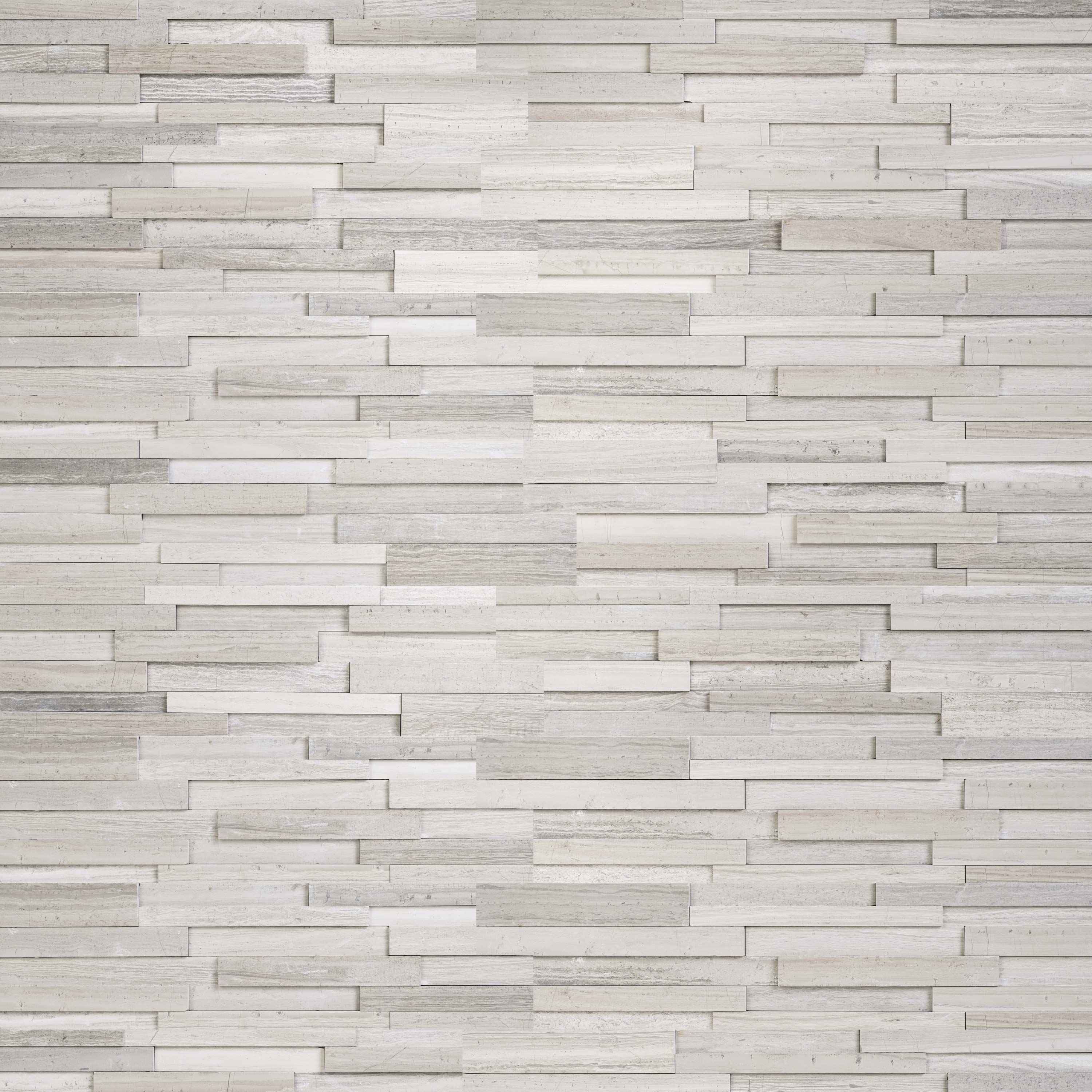 ROCKMOUNT Gray Oak Panel 3D Honed 6x24