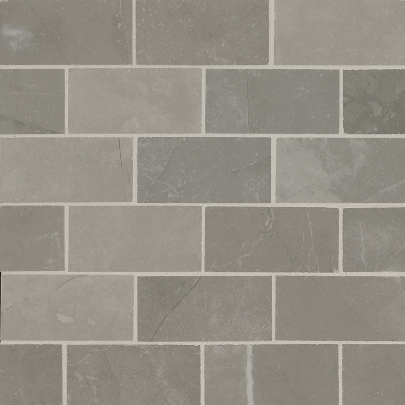 SANDE GREY 2X4 MOSAICS POLISHED
