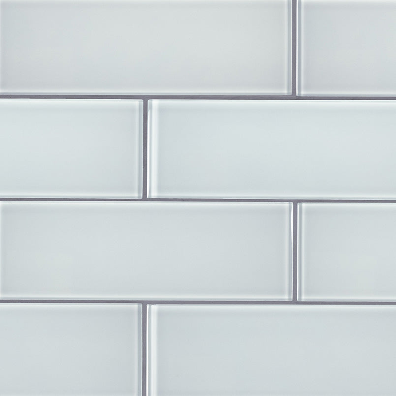 Ice Glass X8Mm Tile Polished 3 x 9