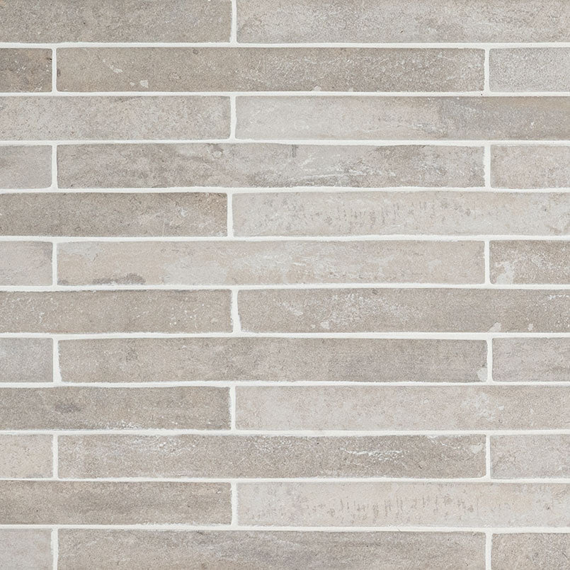 Brickstone Ivory Tile Matte 2 x 18