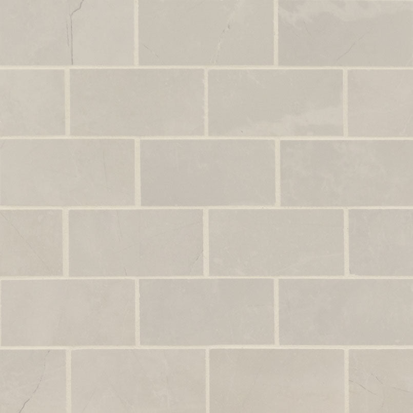 Sande Ivory Mosaic Polished 2 x 4