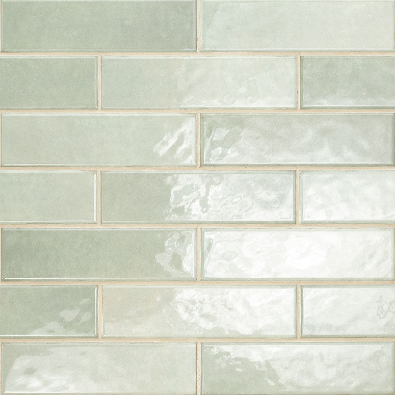 RENZO JADE CERAMIC TILE 3X12 Glossy  - 0.6x12