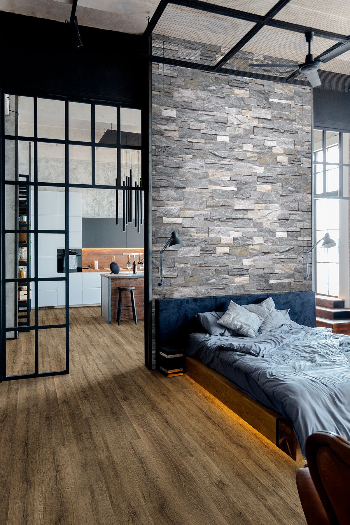 KALLUM WALNUT WAVES 8.98X48.03