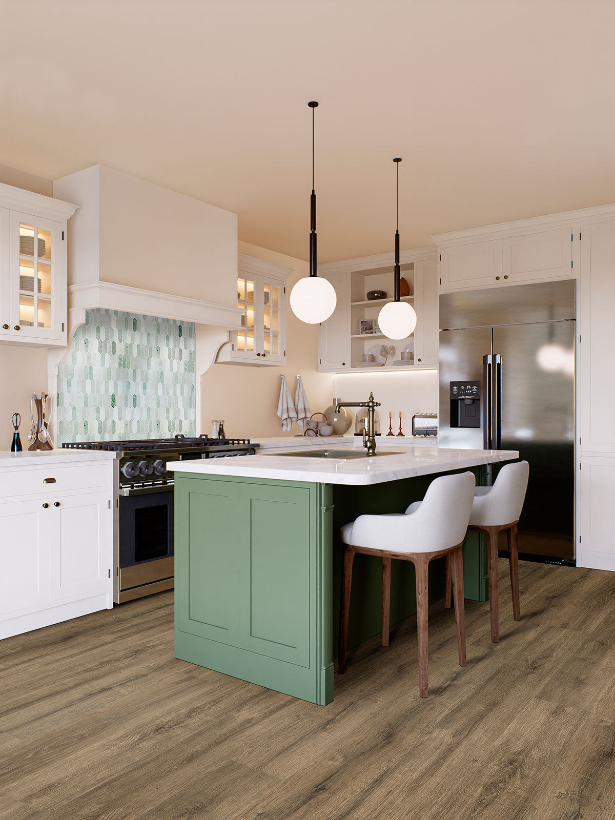 KALLUM WALNUT WAVES 8.98X48.03