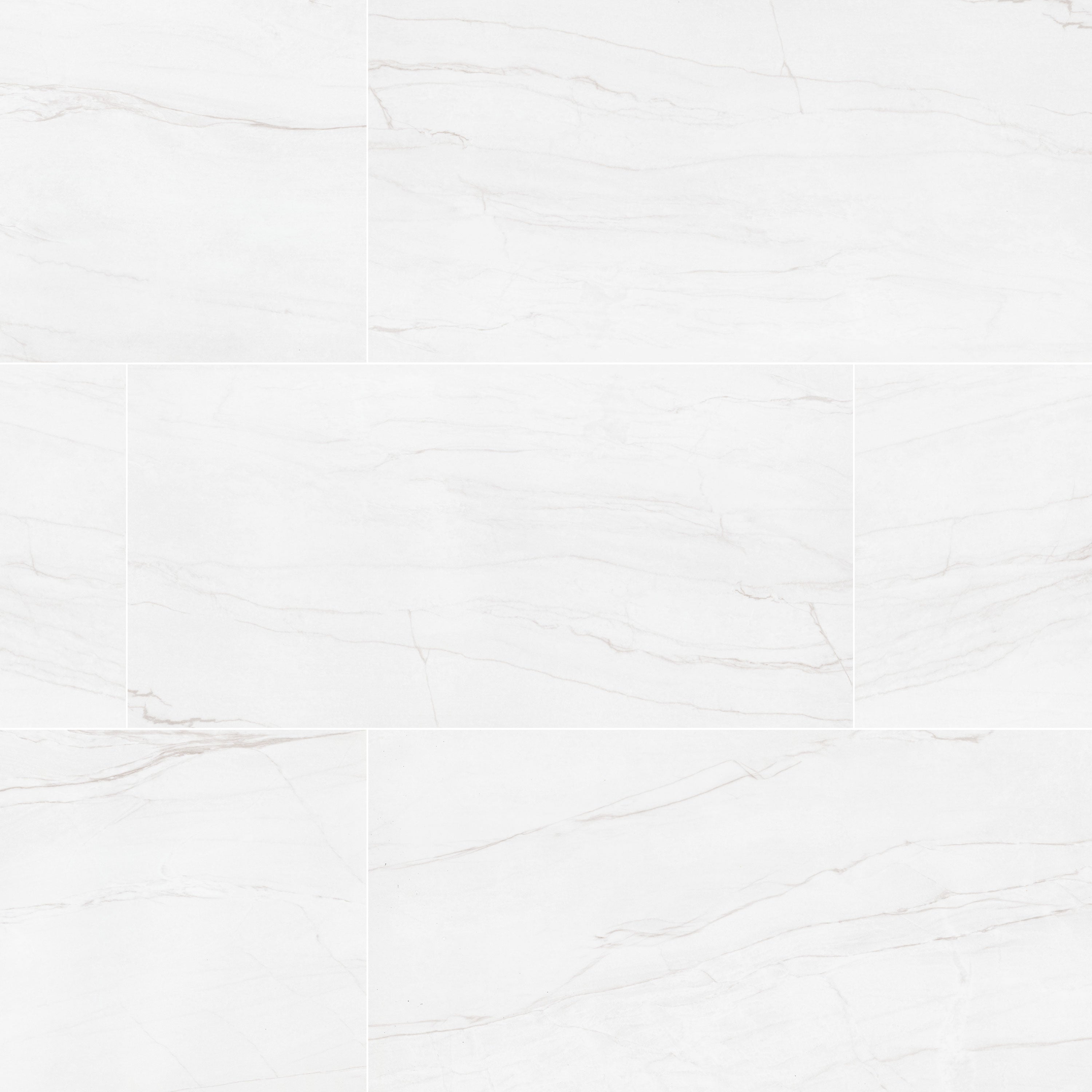 Kaya Zermatta Blanca Tile Polished 24 x 48