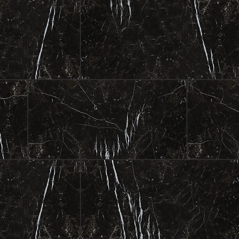 Regallo Marquina Noir Tile Matte 24 x 48