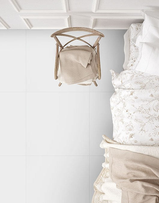 White tile
