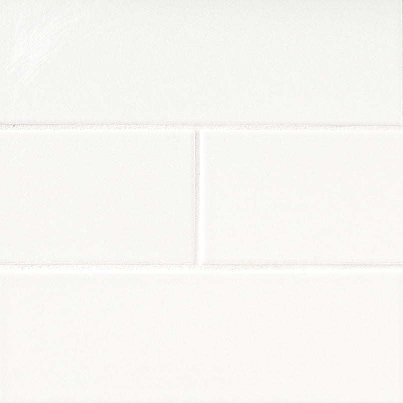Metro White Tile Glossy 4 x 16