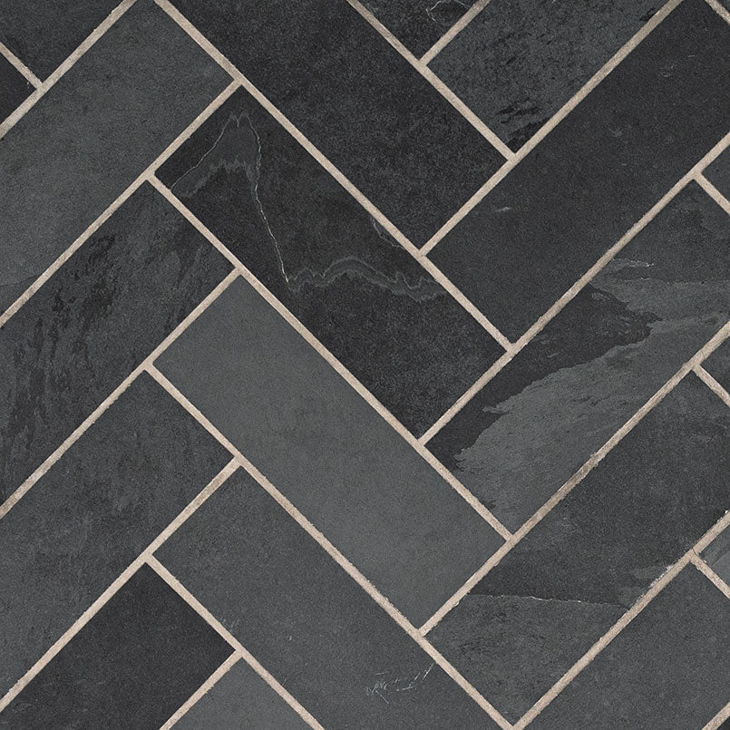Montauk Black X 32 Gauged Tile Gauged 4 x 12