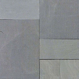 MOUNTAIN BLUESTONE Flamed Pavers - 18x18