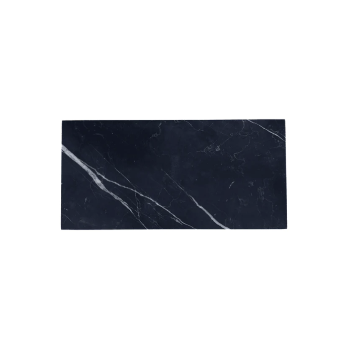 Nero Marquina Marble Tile, Nero Marquina Marble Tile 6 x 12