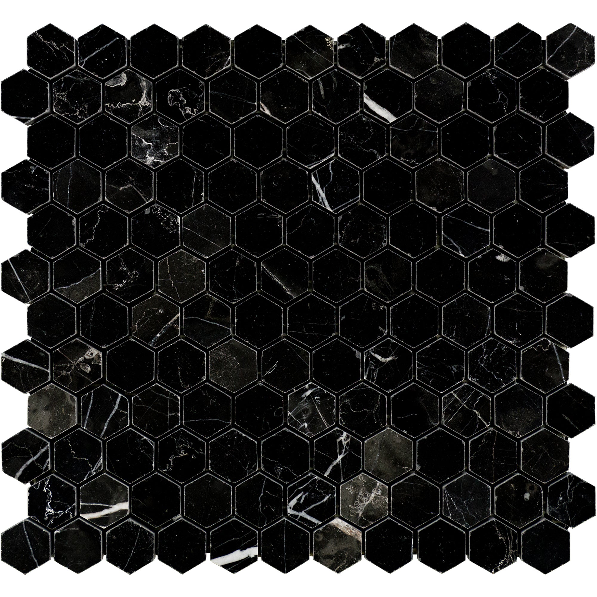 Nero Marquina Conestoga Tiles.