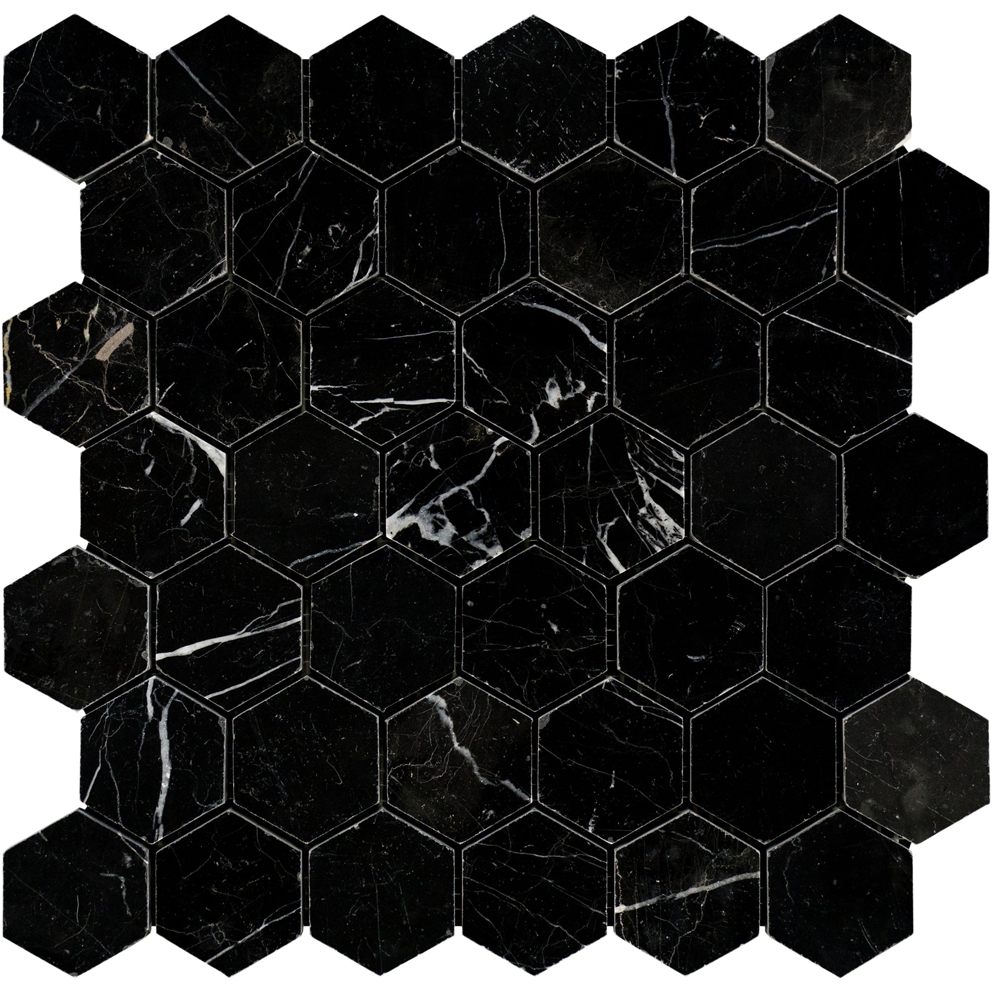 Nero Marquina Marble.