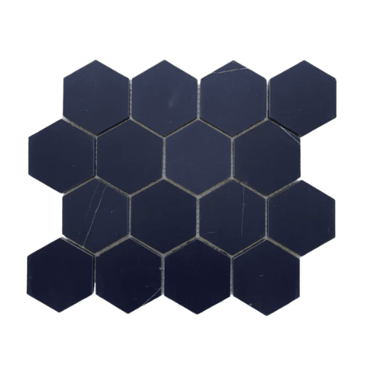 Oleson Hexagon High Fire Ceramic Tiles.