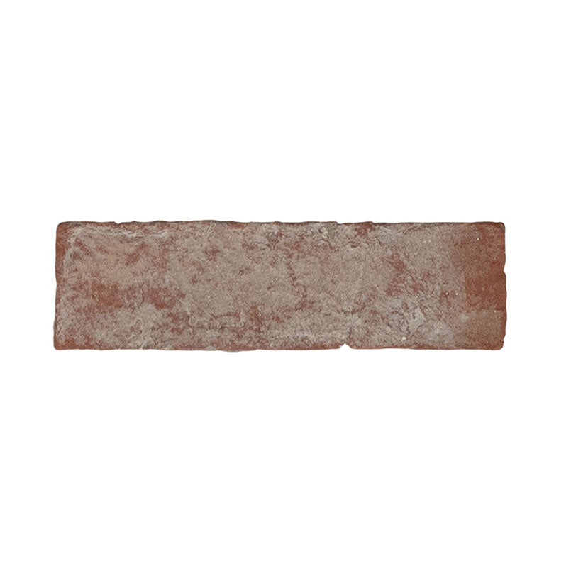 NOBLE RED CLAY BRICK HERRINGBONE 2.25X7.5 TUMBLED  - 2.25x7.5