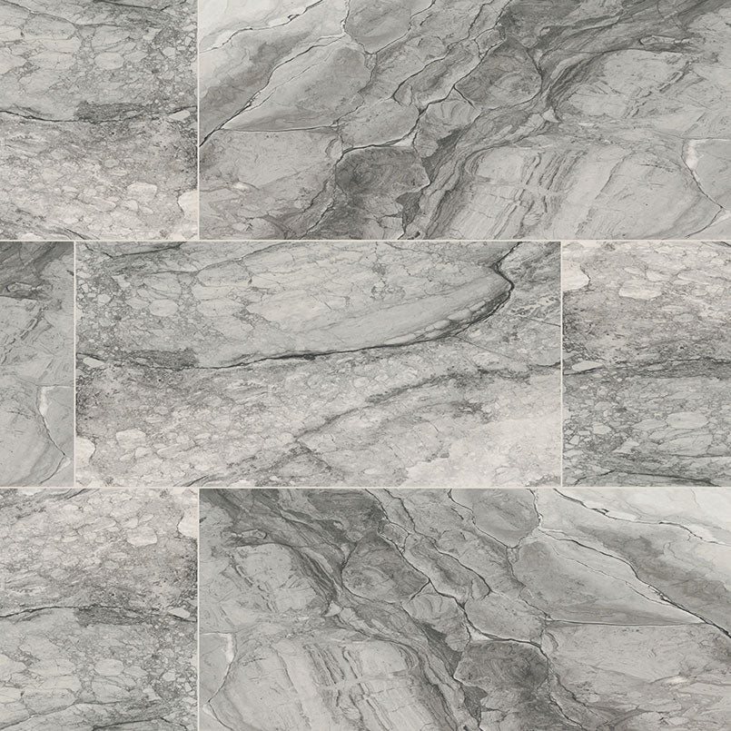 Kaya Onda Gray Tile Matte 24 x 48