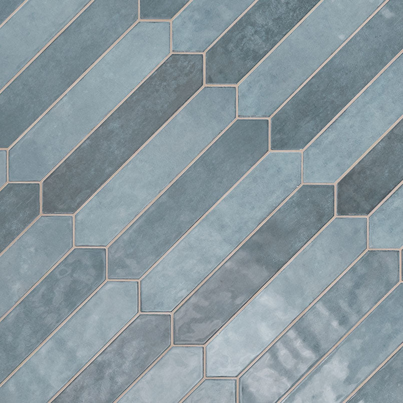 RENZO DENIM CERAMIC TILE 3X12 Glossy  - 3x12