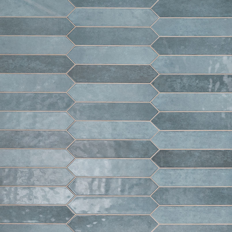 RENZO DENIM CERAMIC TILE 3X12 Glossy  - 3x12