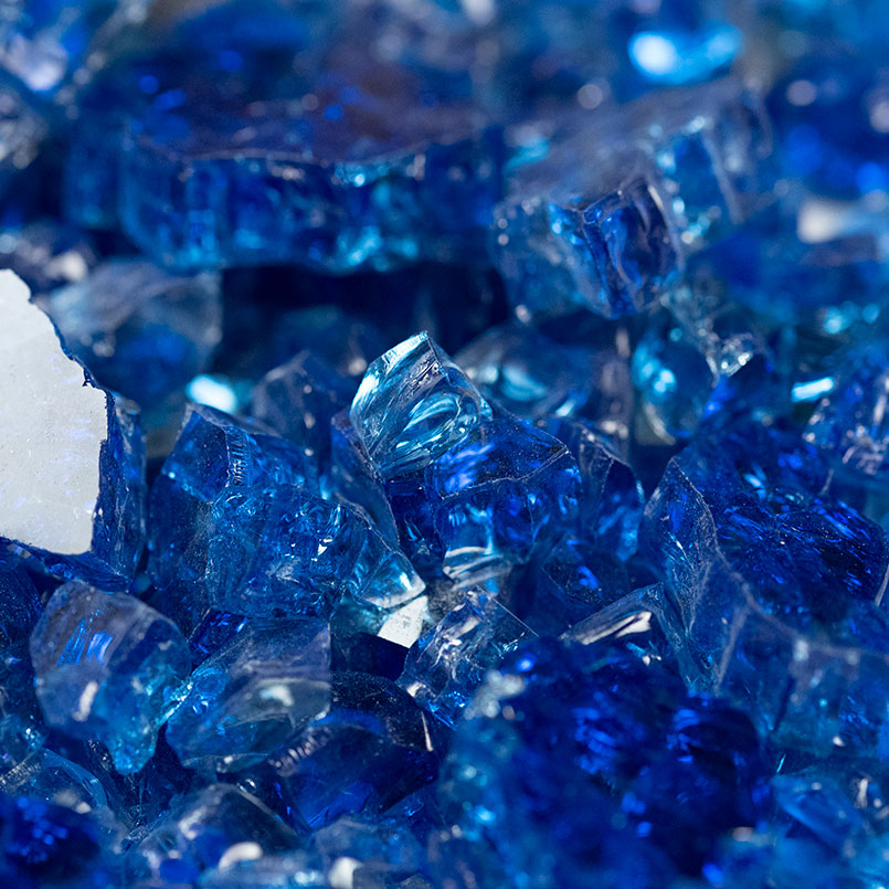 SAPPHIRE BLUE Crushed Hardscape -