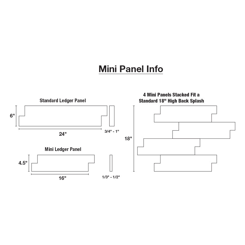 SIERRA BLUE MINI SPLITFACE Hardscape - Misc