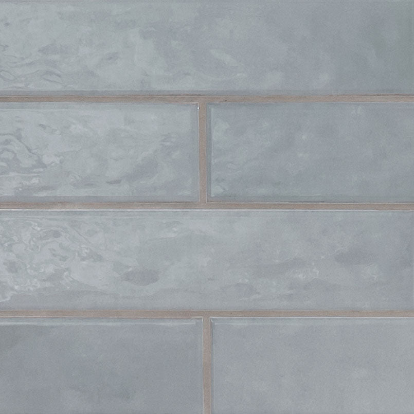 Renzo Sky 3x12 Glossy Ceramic Tiles for Bathroom Walls
