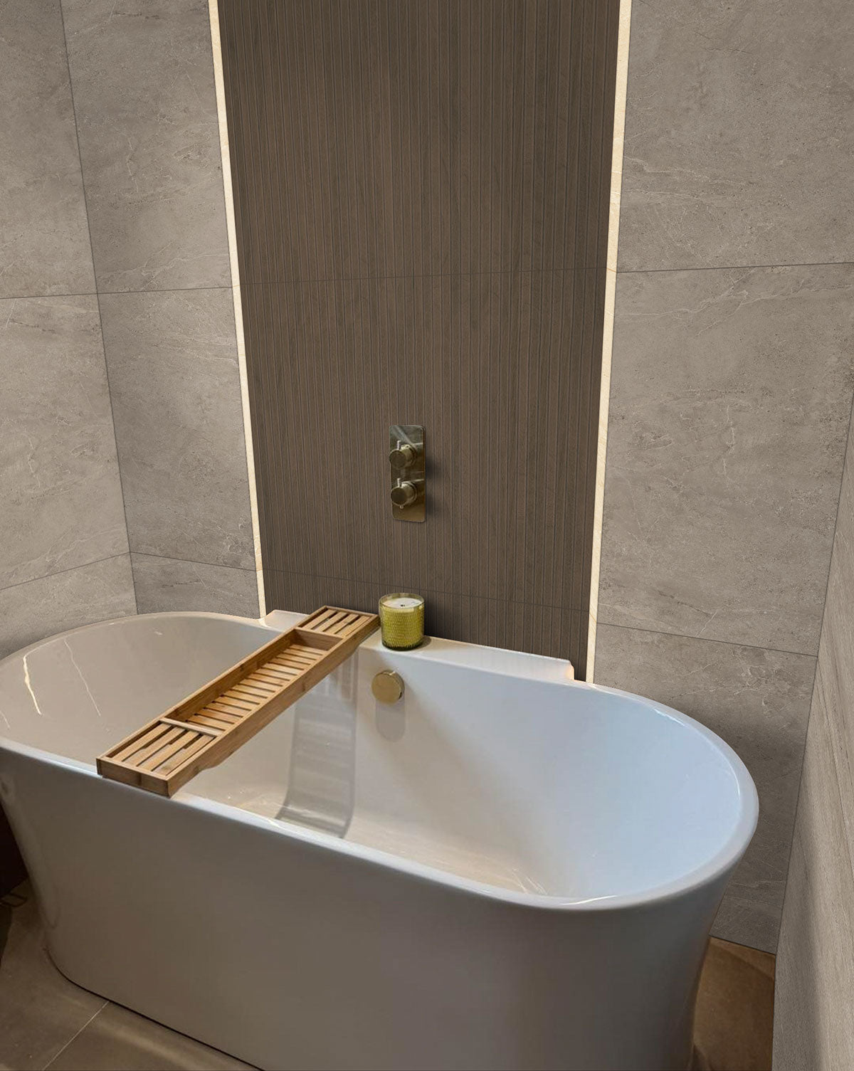 SORENO TAUPE Matte Tiles - 24x24