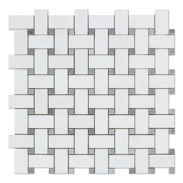 Large Basket Weave Floor Tiles.