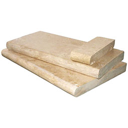 Tus. Beige Pool Coping 12x24x2" Brushed