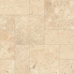 TUSCANY IVORY TUMBLED Pavers - MINI-PATTERN
