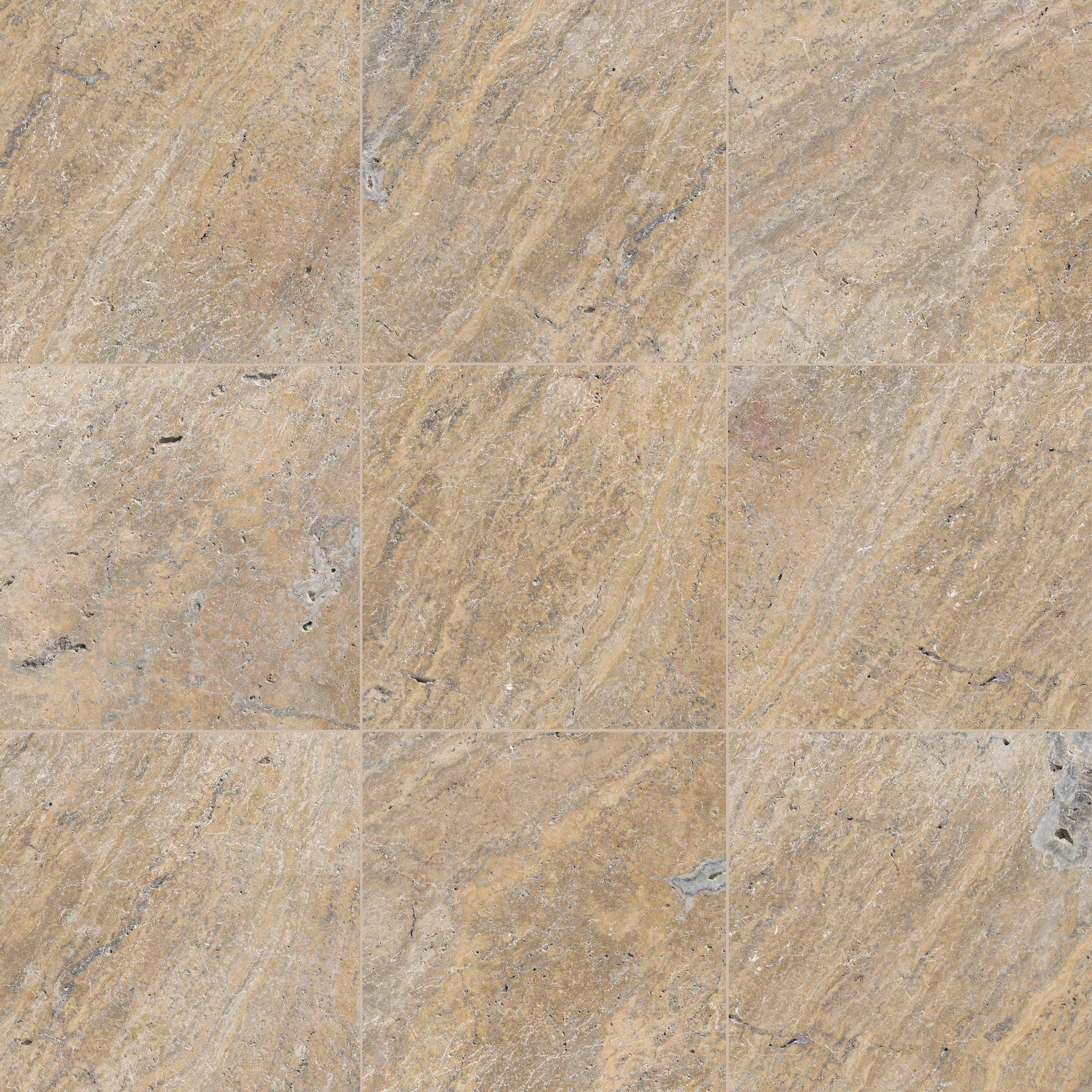 TUSCANY PORCINI Tumbled Pavers - 16x16