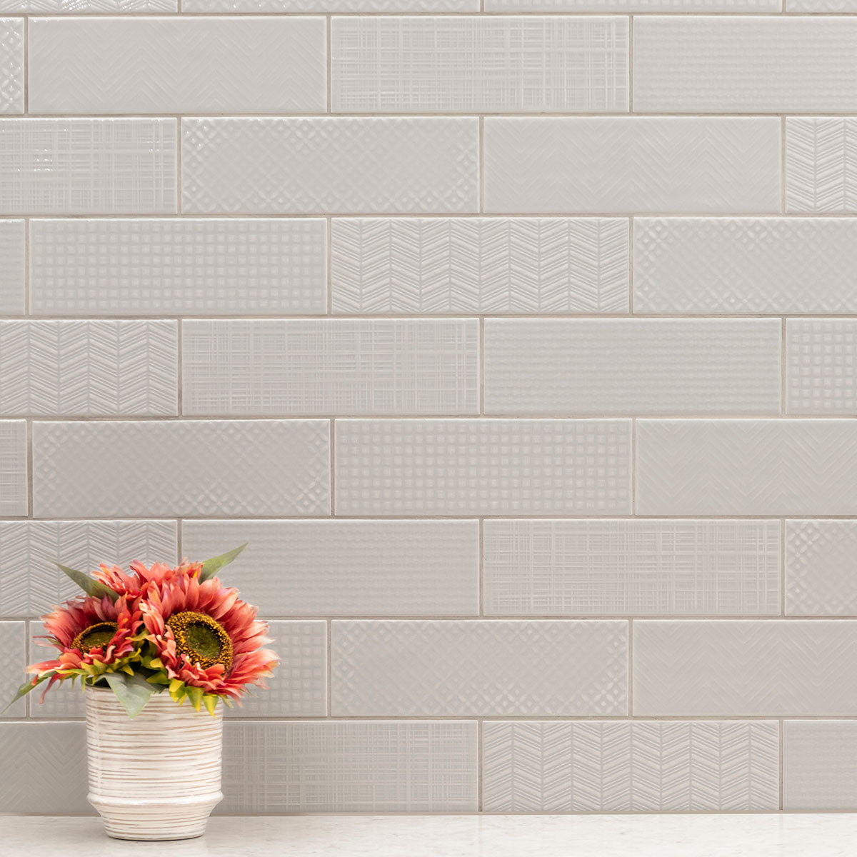 URBANO DUSK 3D MIX TILE Glossy  - 4x12BN
