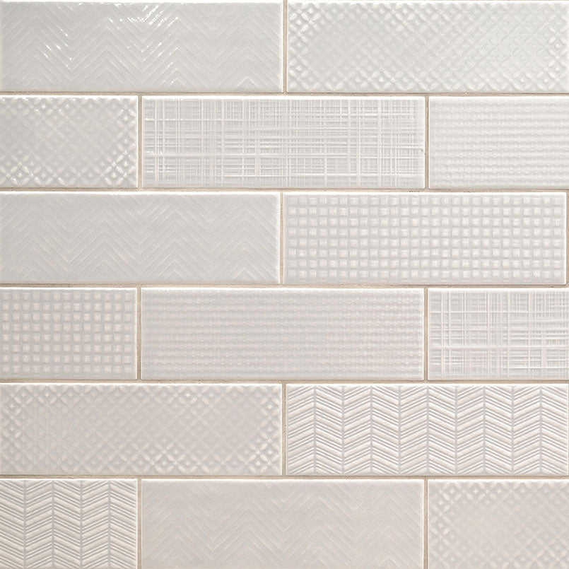 URBANO DUSK 3D MIX TILE Glossy  - 4x12BN