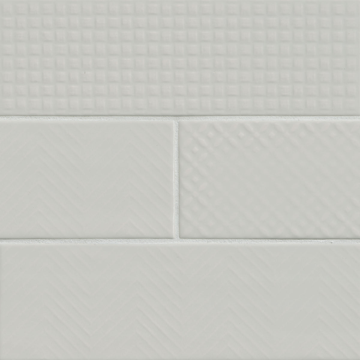 Urbano Dusk 3D Mix Glossy Ceramic Tile, 4 x 12