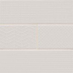 URBANO PURE 3D MIX TILE Glossy  - 4x12BN