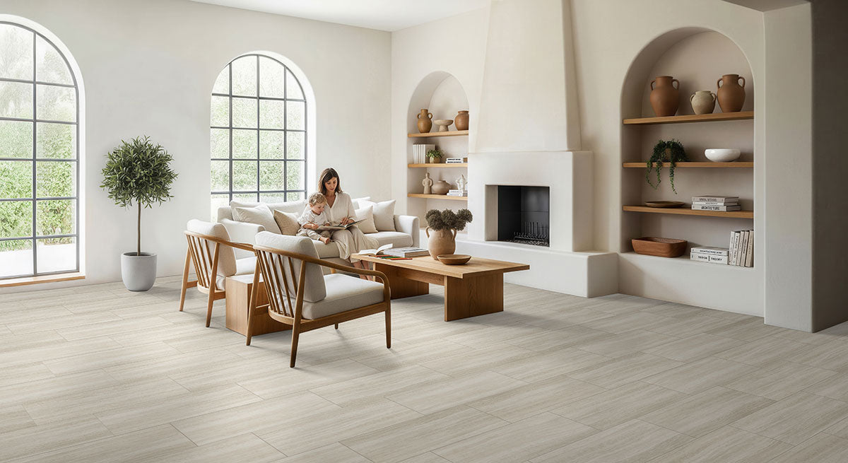 GLENRIDGE WHITE OCEAN 12X24