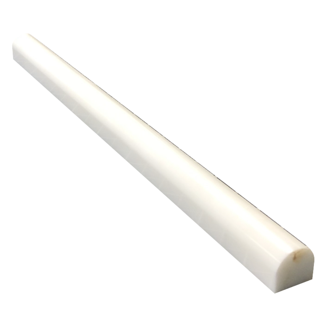 Bianco Dolomite Bullnose Liner