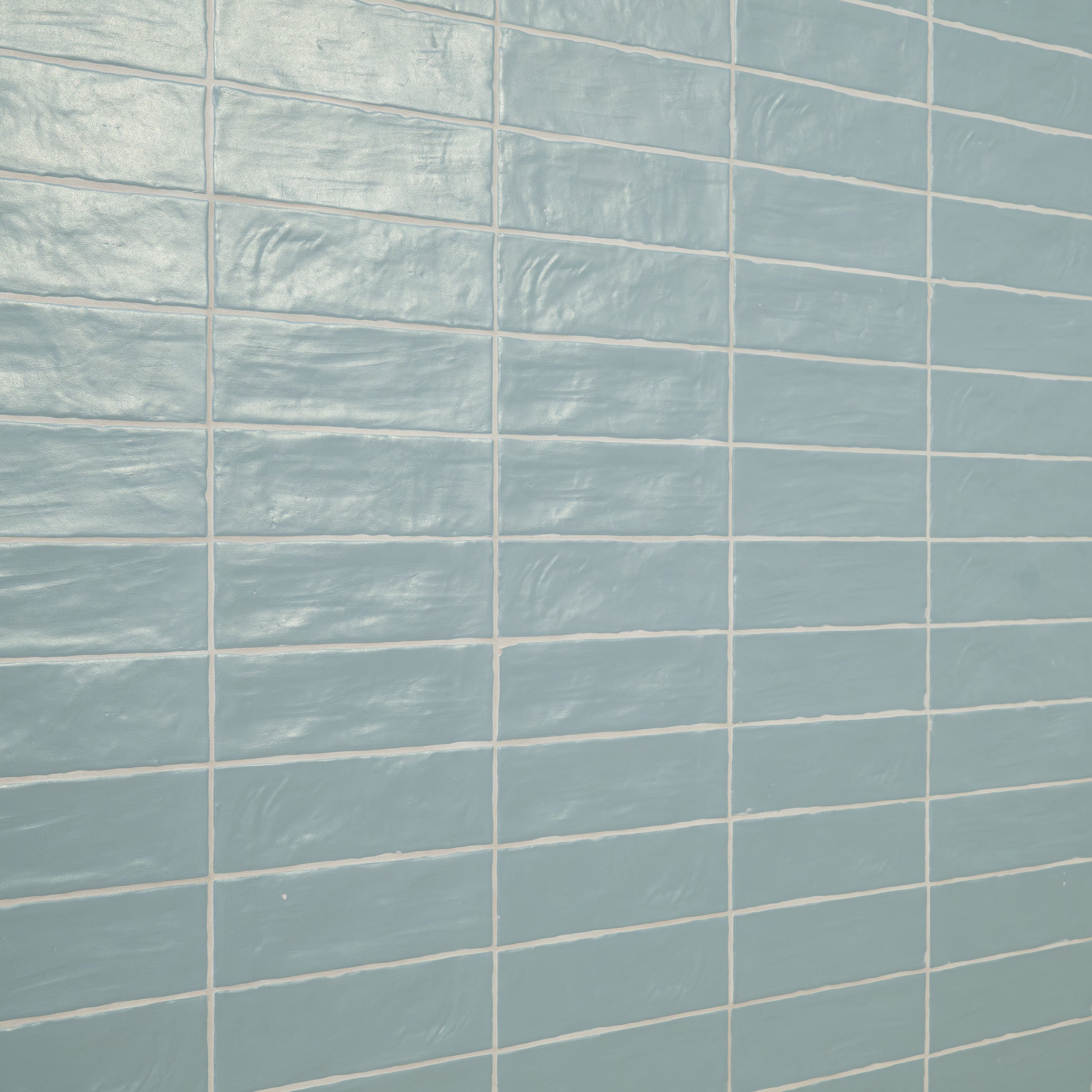 ZEST SKY TILE 4X4 Satin Tiles - 2.5x8